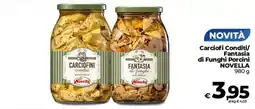 Ipercoop Radenza Carciofi Conditi Fantasia di Funghi Porcini Novella offerta