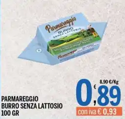 Gruppo Pascar Parmareggio burro senza lattosio offerta