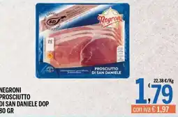 Gruppo Pascar Negroni prosciutto di san daniele dop offerta