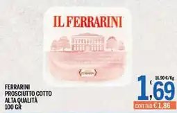 Gruppo Pascar Ferrarini Prosciutto Cotto offerta