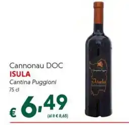 DiMeglio Cannonau DOC ISULA Cantina Puggioni offerta