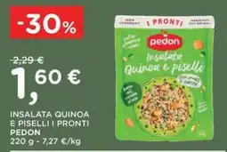 Poli Insalata quinoa e piselli Pedon offerta