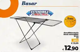 Ipercoop Radenza Stendibiancheria black estendibile offerta