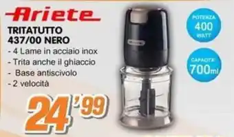 Ariete Tritatutto 437/00 Nero