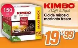 Golino Service Kimbo Cialde miscela macinato fresco offerta