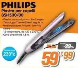 Golino Service Philips Piastra per capelli BSH530/00 offerta