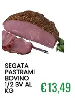 Sugros Segata pastrami bovino offerta
