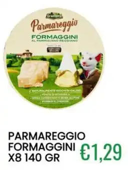 Sugros Parmareggio Formaggini offerta