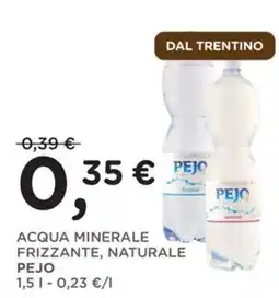 Poli Acqua minerale frizzante, naturale Pejo offerta
