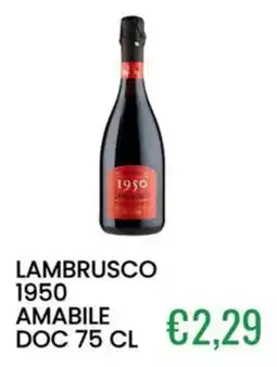 Sugros Lambrusco 1950 Amabile offerta
