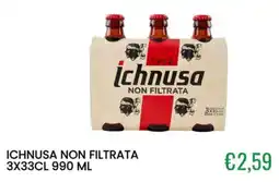 Sugros Ichnusa non filtrata offerta