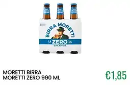 Sugros Moretti Birra Moretti Zero offerta