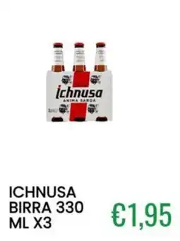 Sugros Ichnusa birra offerta