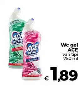 Ipercoop Radenza Wc gel ACE offerta