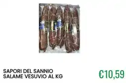 Sugros Sapori del Sannio Salame Vesuvio offerta