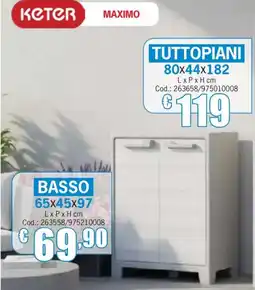 Centro Brico Keter Tuttopiani offerta