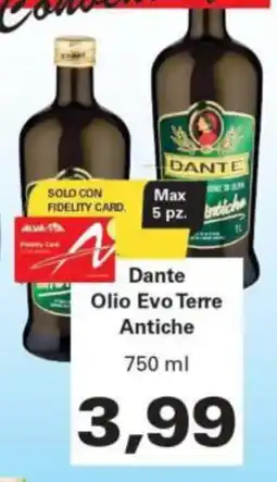 Alvama Dante Olio Evo Terre Antiche offerta