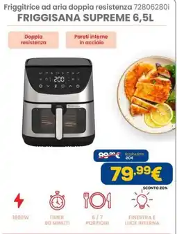 DIMOStore Friggitrice ad aria doppia resistenza offerta