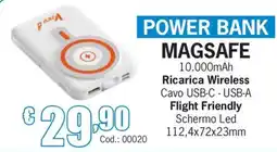 Centro Brico Power Bank Magsafe offerta
