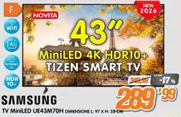 Golino Service Samsung TV MiniLED UE43M70H offerta