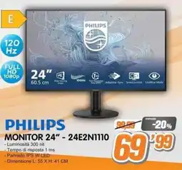 Golino Service Philips monitor 24" offerta