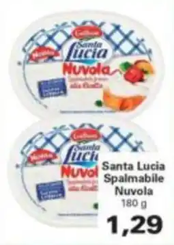Alvama Santa Lucia Spalmabile Nuvola offerta