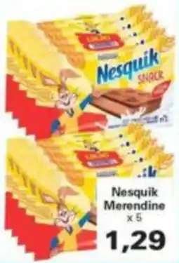 Alvama Nesquik Merendine offerta