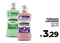 Ipercoop Radenza Collutorio Listerine offerta