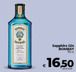 Ipercoop Radenza Sapphire Gin Bombay offerta