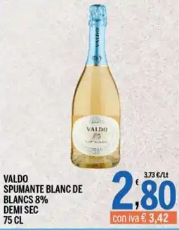 Gruppo Pascar Valdo spumante blanc de blancs offerta