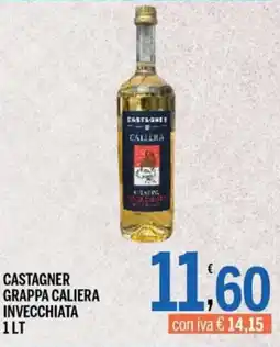 Gruppo Pascar Castagner grappa caliera invecchiata offerta