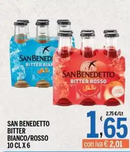Gruppo Pascar San Benedetto Bitter Bianco/Rosso offerta