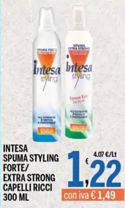 Gruppo Pascar Intesa spuma styling forte offerta