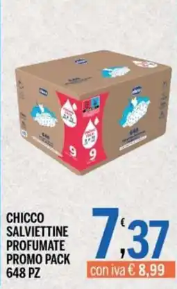 Gruppo Pascar Chicco salviettine profumate offerta