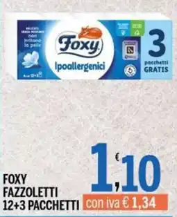 Gruppo Pascar Fazzoletti Foxy offerta