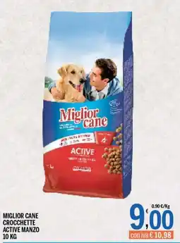 Gruppo Pascar Miglior cane crocchette active manzo offerta