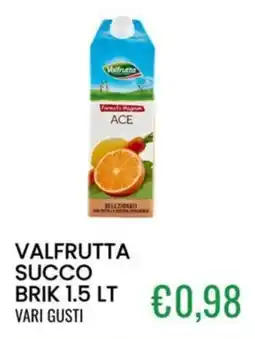 Sugros Valfrutta succo brik offerta