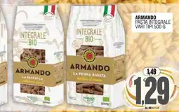 Vicino a te supermercati Armando pasta integrale vari tipi offerta