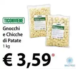 Cadoro Ticonviene Gnocchi e Chicche di Patate offerta