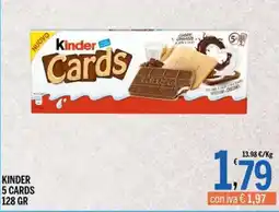 Gruppo Pascar Kinder Cards offerta