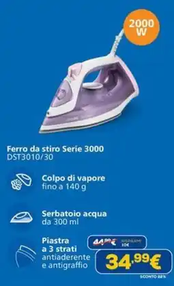 DIMOStore Ferro da stiro Serie 3000 offerta