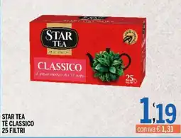 Gruppo Pascar Star Tea Tè Classico offerta