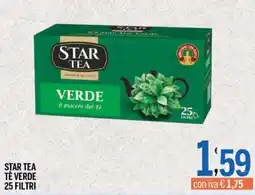 Gruppo Pascar Star Tea Tè Verde offerta
