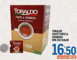 Gruppo Pascar Toraldo caffè forte & cremoso offerta