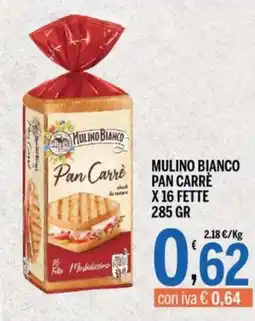 Gruppo Pascar Mulino Bianco Pan Carrè offerta