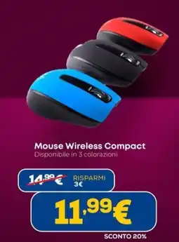 DIMOStore Mouse Wireless Compact offerta