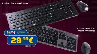 Tastiera Combo Wireless