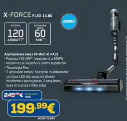 DIMOStore X-FORCE Aspirapolvere senza fili offerta
