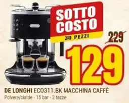 Schiavotto De'Longhi macchina caffè offerta