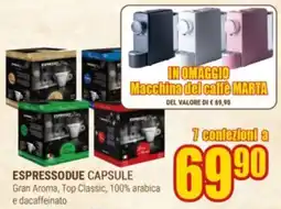 Schiavotto Espressodue capsule offerta